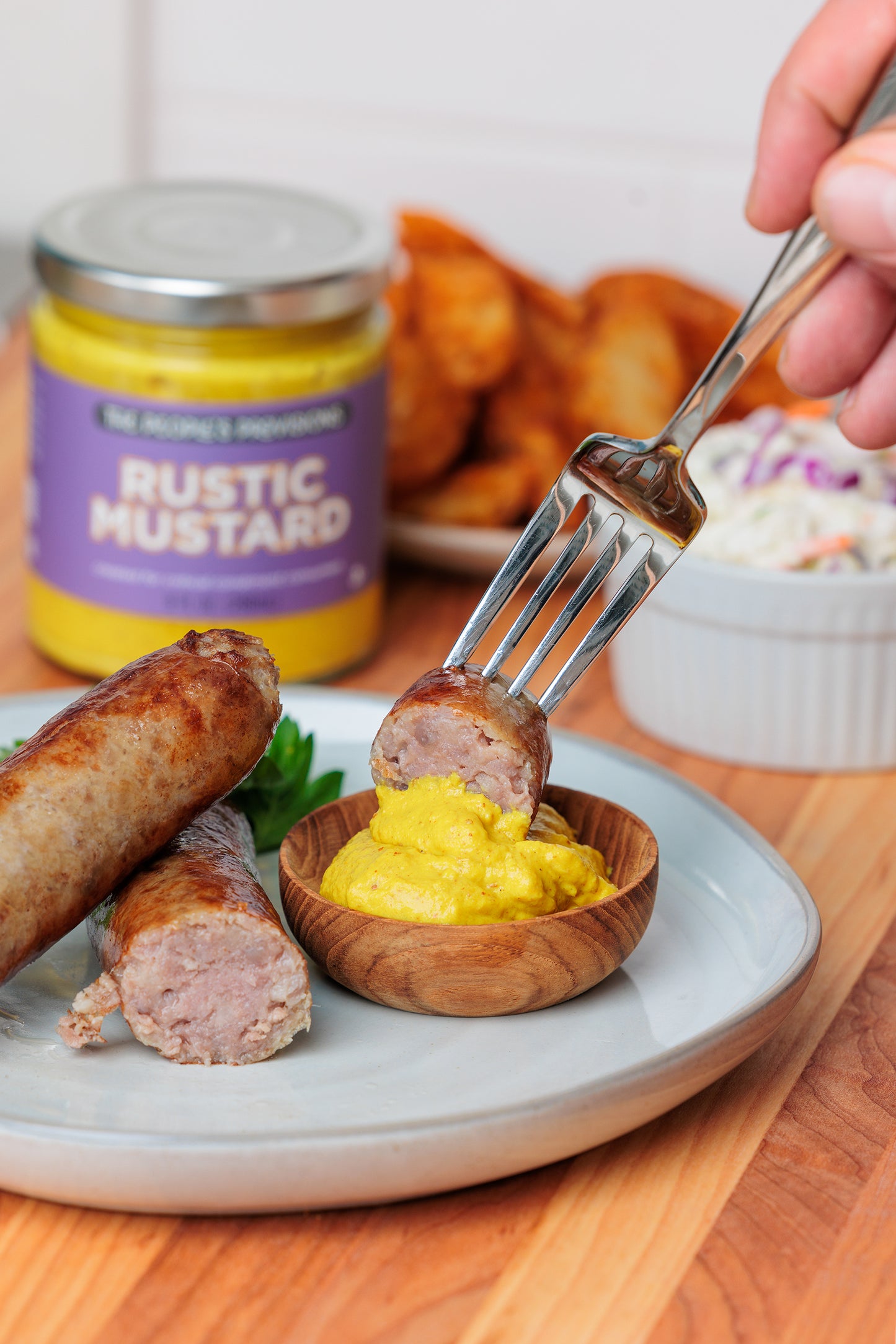 Rustic Mustard 9oz Jar - Natural American Rustic Mustard
