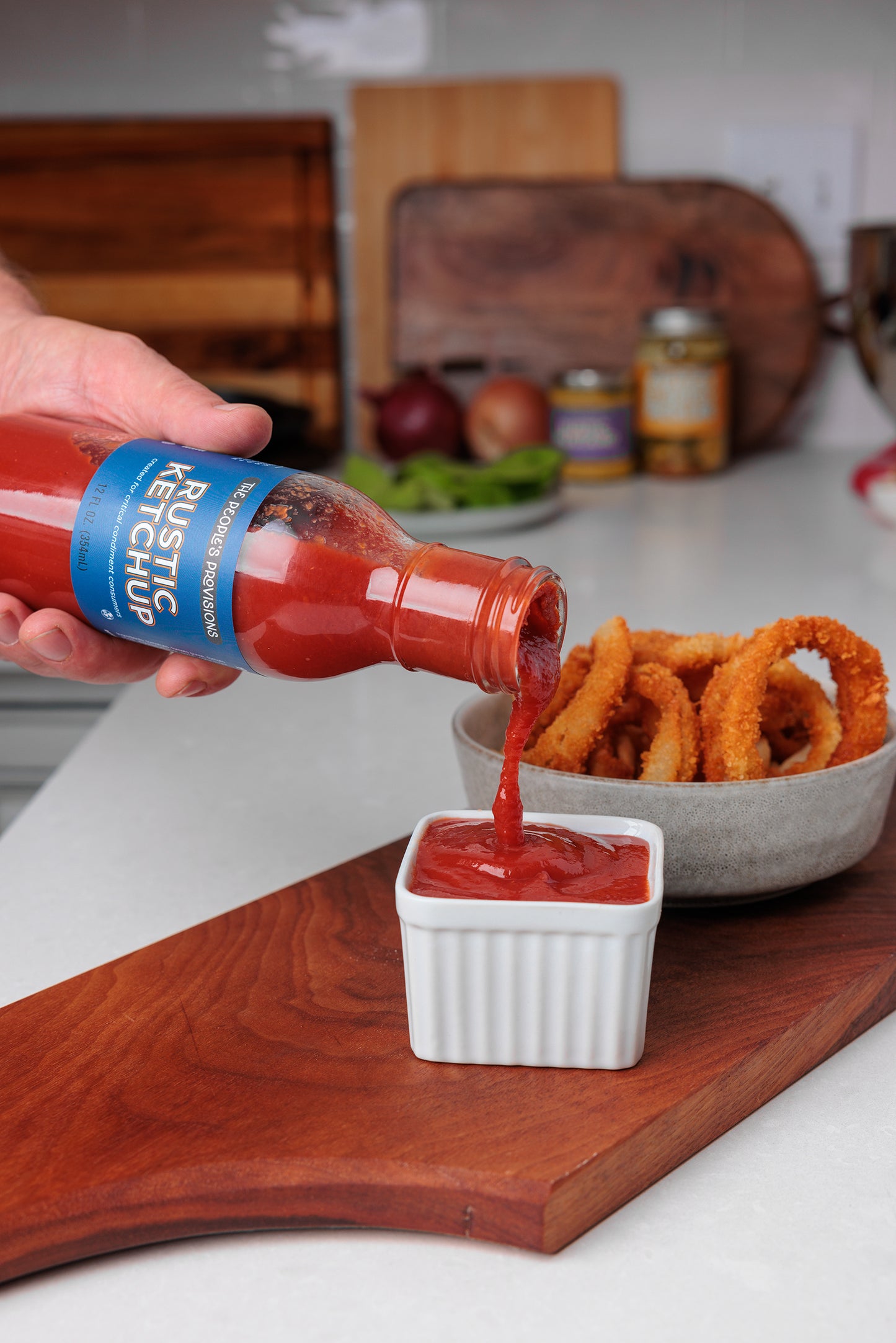 Rustic Ketchup 12oz Bottle - Natural Rustic Tomato Ketchup