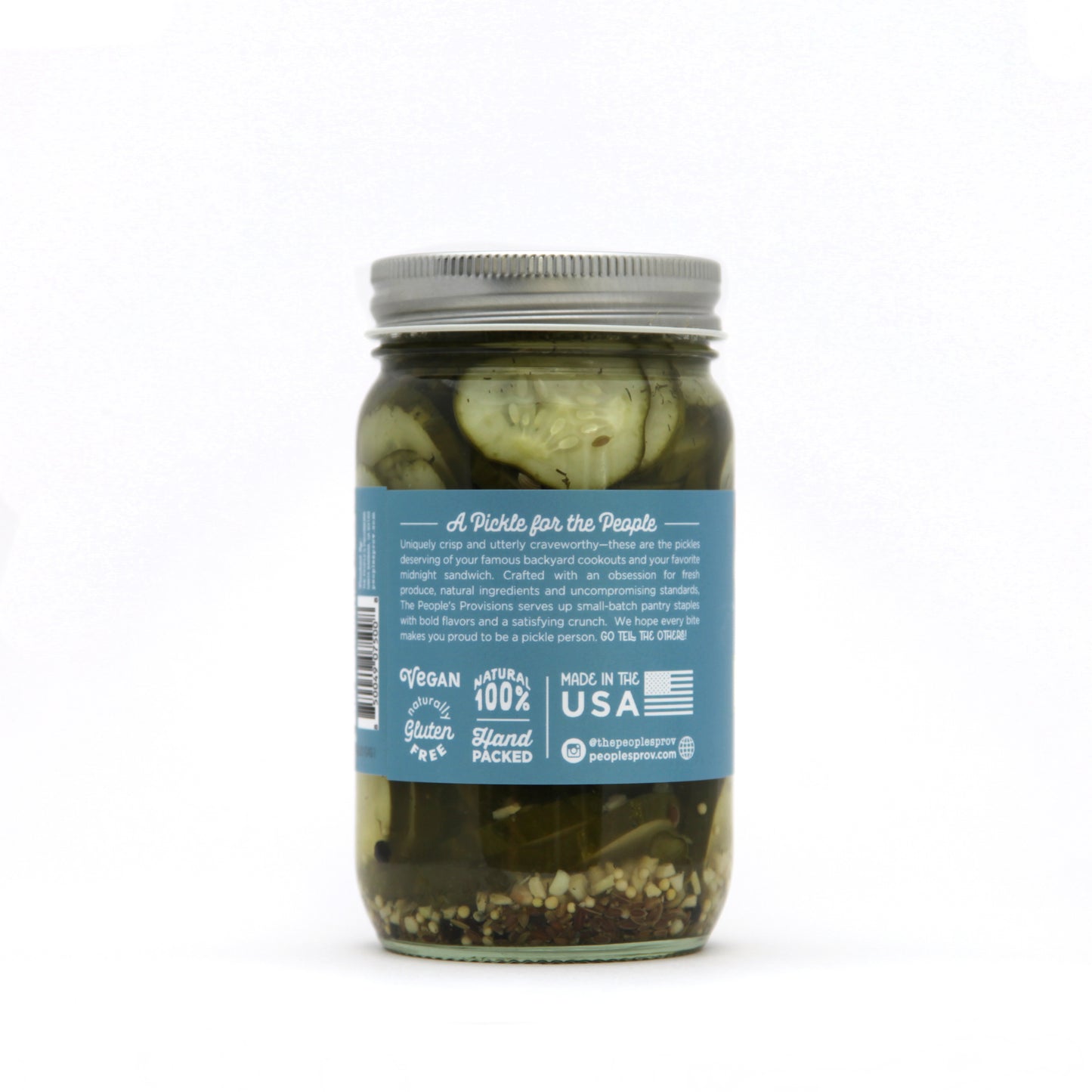 Garlic Dill Pickles 16oz Jar - Thin Cut Garlic Dill Pickle Chips