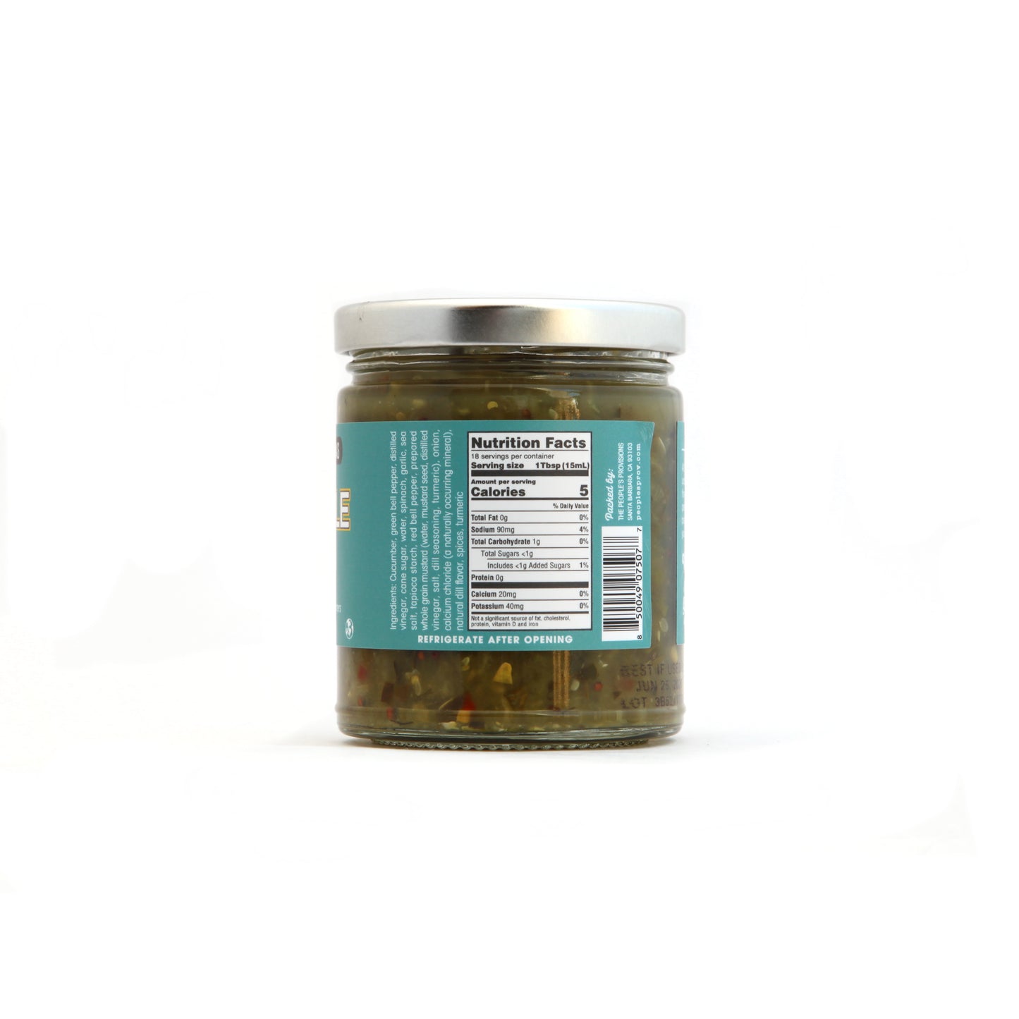 Dill Pickle Relish 9oz Jar - Natural Semi-Sweet Dill Pickle Relish