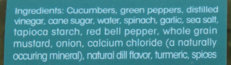 Dill Pickle Relish 9oz Jar - Natural Semi-Sweet Dill Pickle Relish