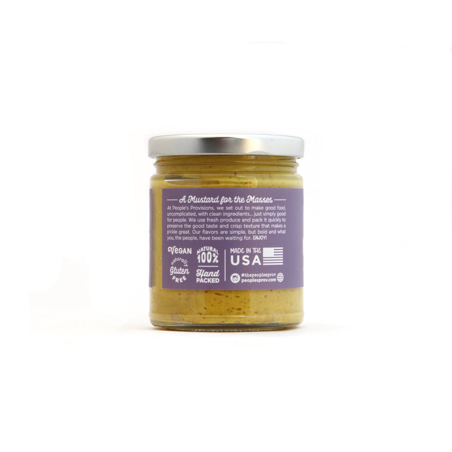 Rustic Mustard 9oz Jar - Natural American Rustic Mustard