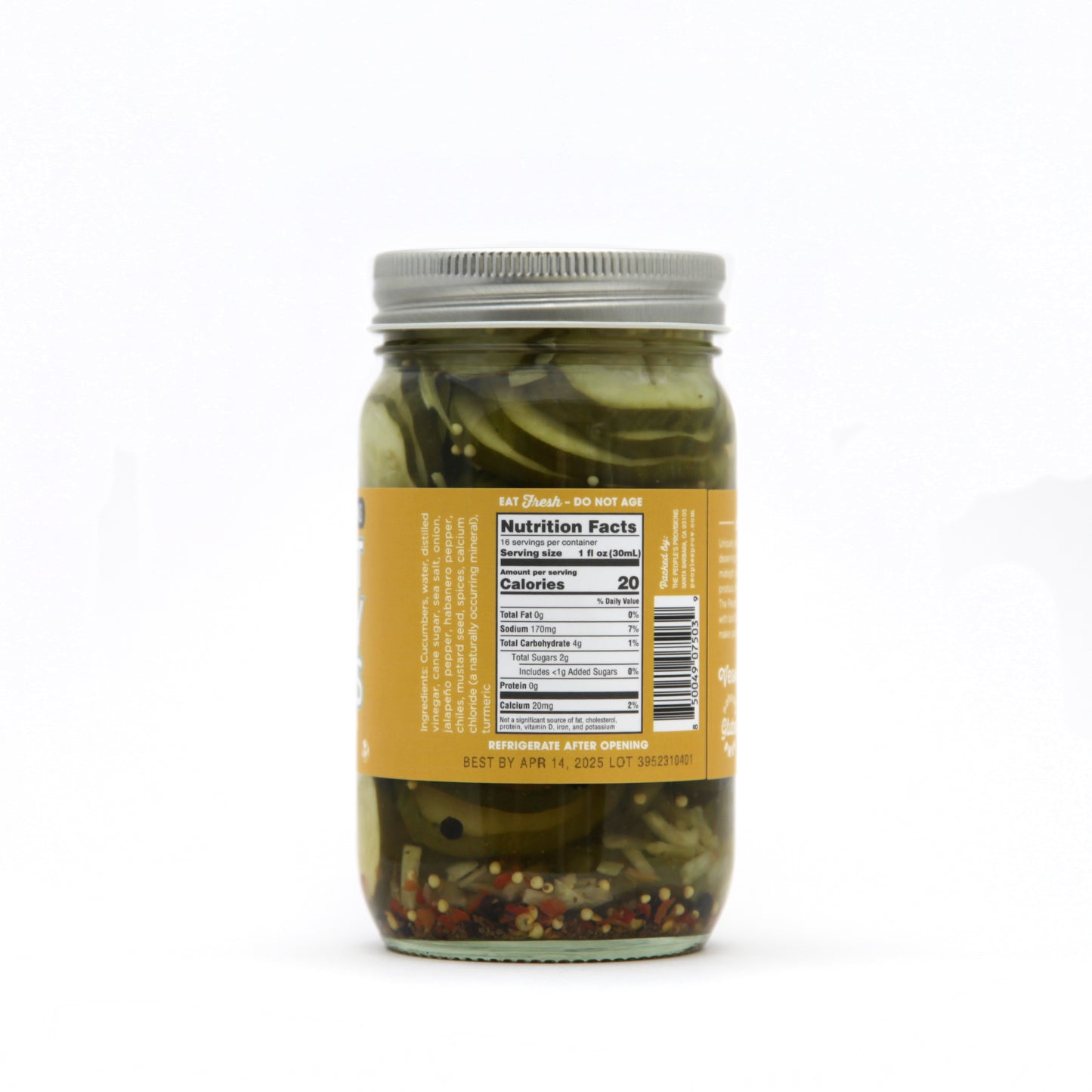 Sweet & Spicy Pickles 16oz